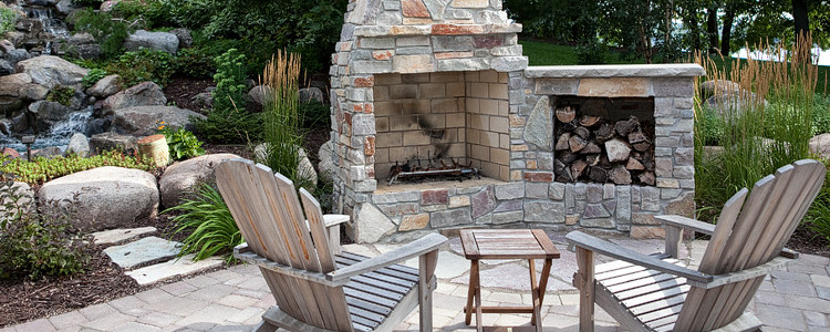 Outdoor Fireplace